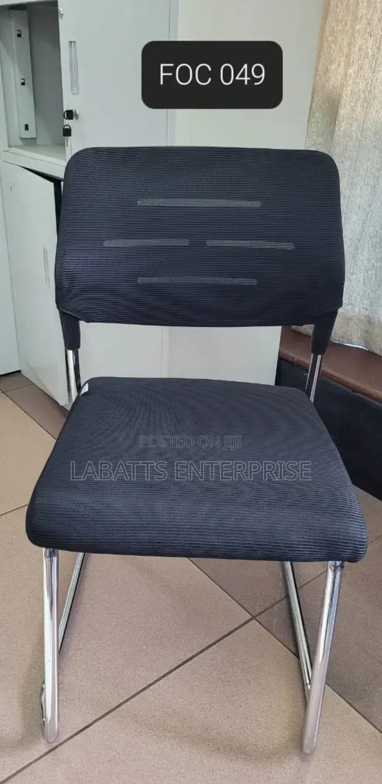 Executive Leather Office Waiting Chair
