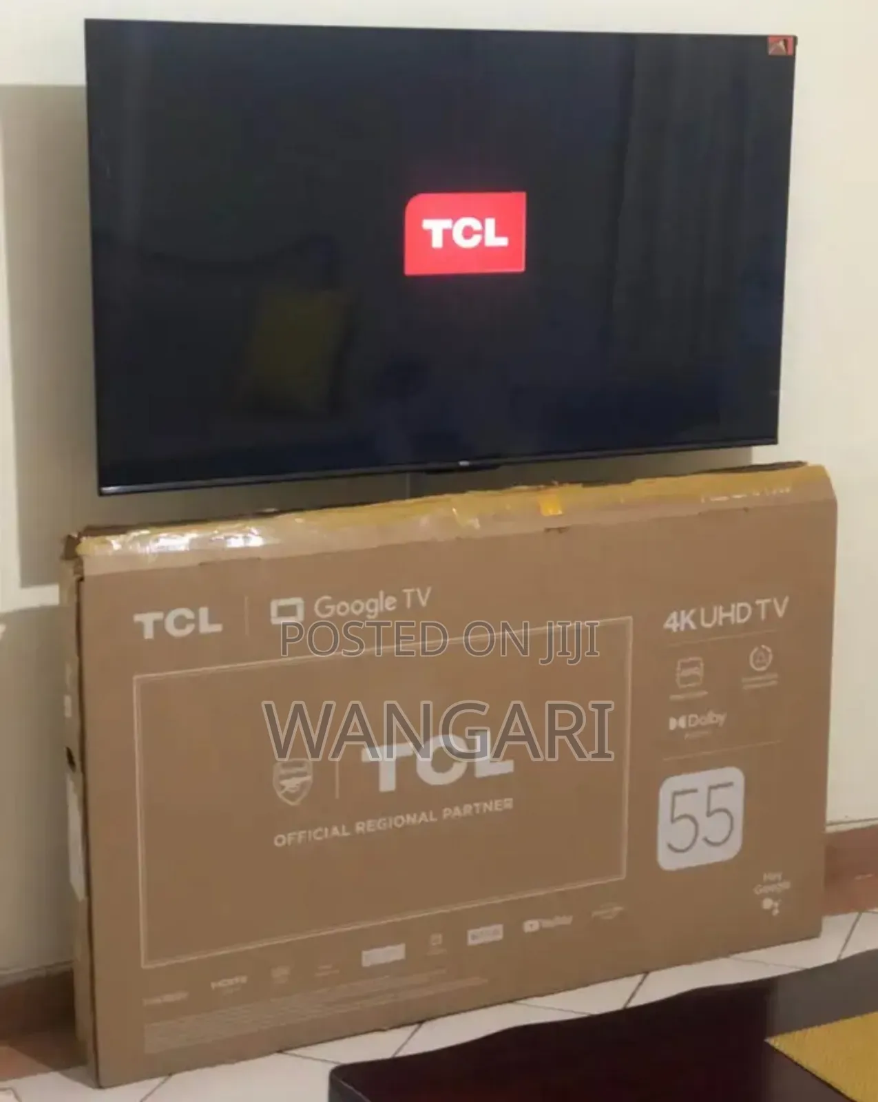 TCL 55inch Tv, Now Available, Share Phone Number