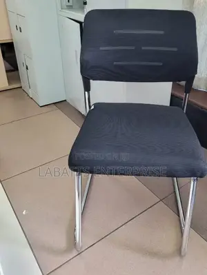 Executive Leather Office Waiting Chair Professional Design