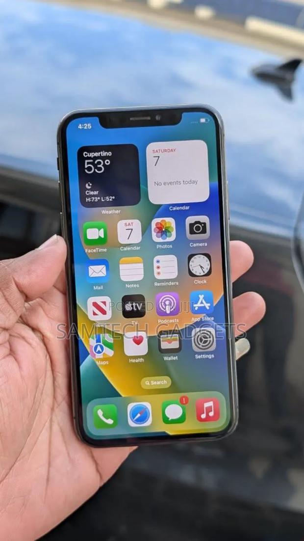 Apple iPhone X 256 GB Black - thumbnail 2