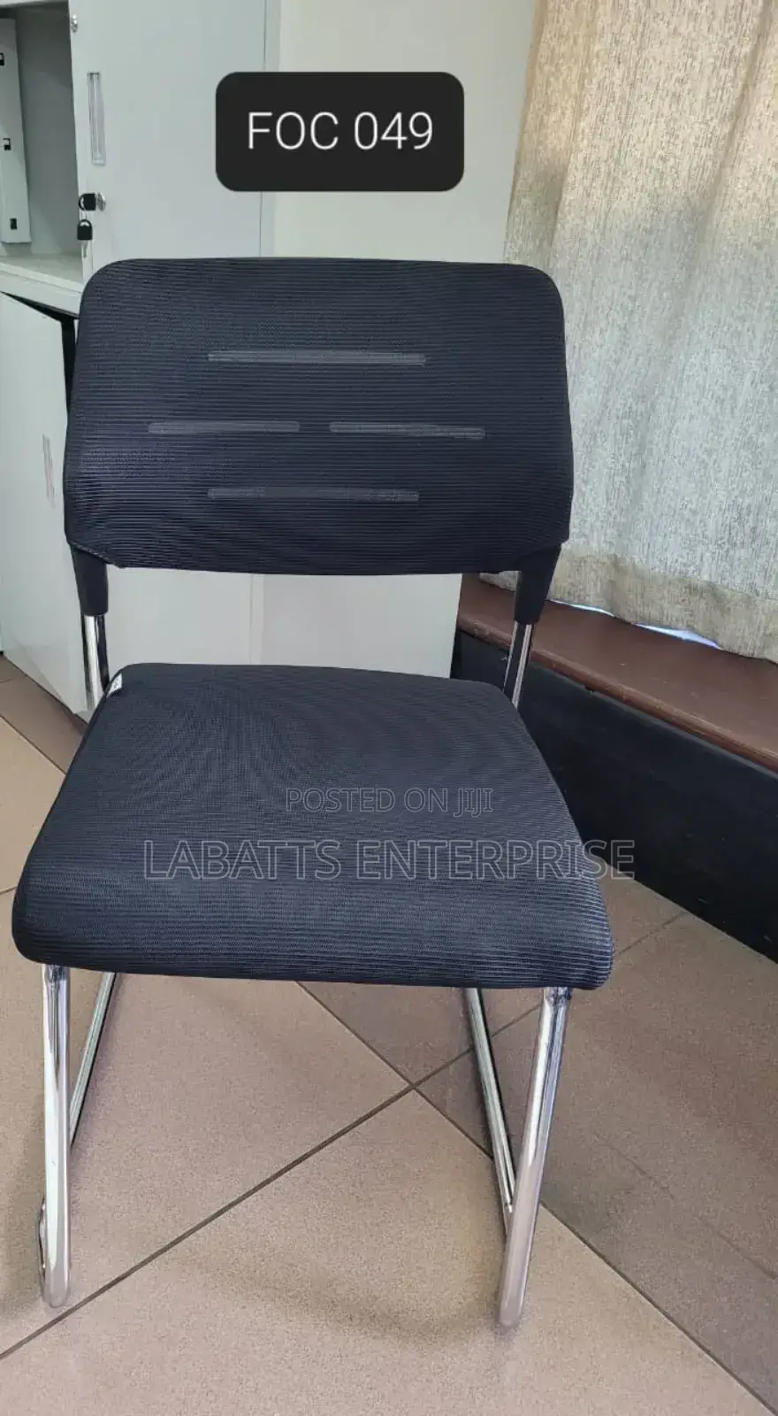 Executive Leather Office Waiting Chair