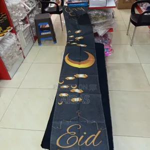 Eid Mubarak Table Runner 35×180cm – Ramadan Eid Table Decoration