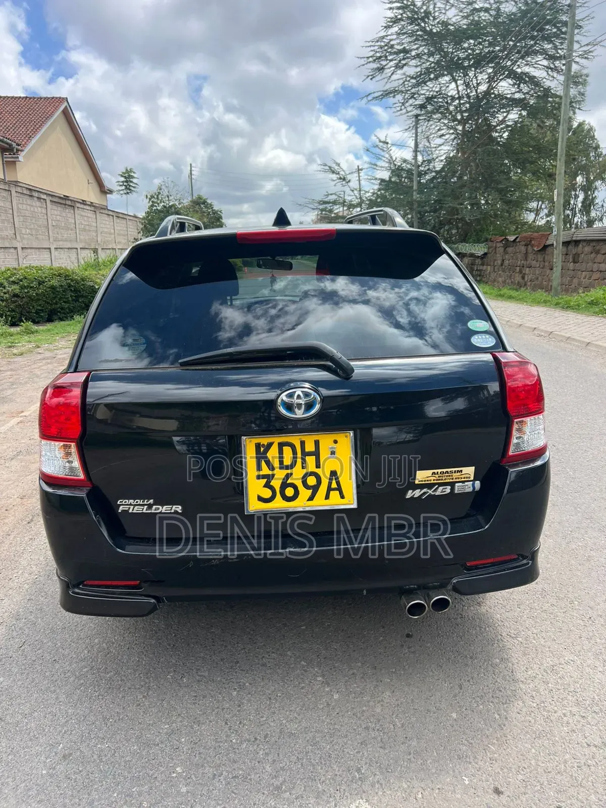 Toyota Corolla Fielder 2017 Black