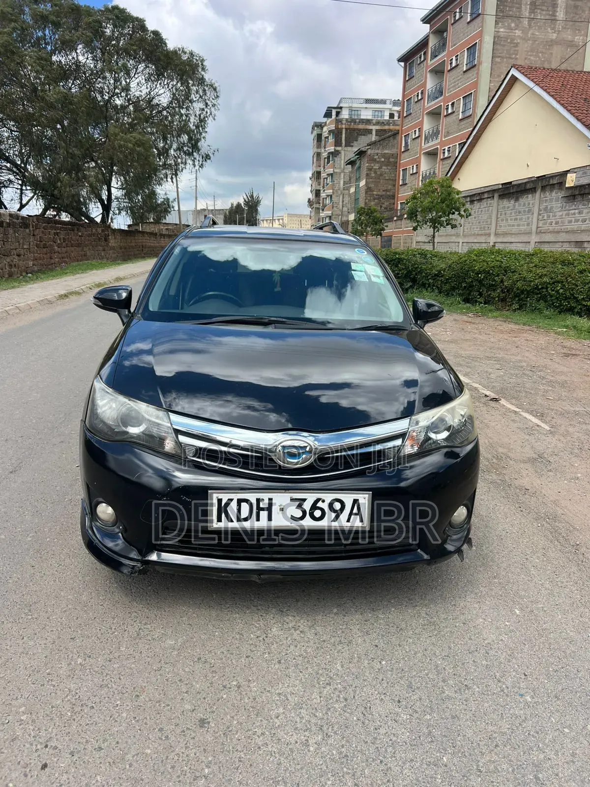 Toyota Corolla Fielder 2017 Black
