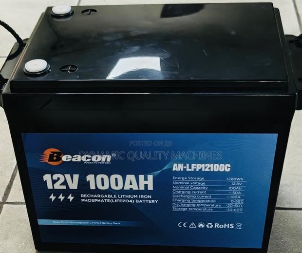 100ah 12v Lifeo4 Lithium Battery - main view