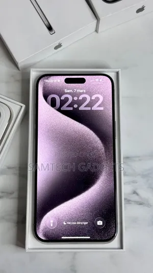 New Apple iPhone 15 Pro Max 256 GB Gray