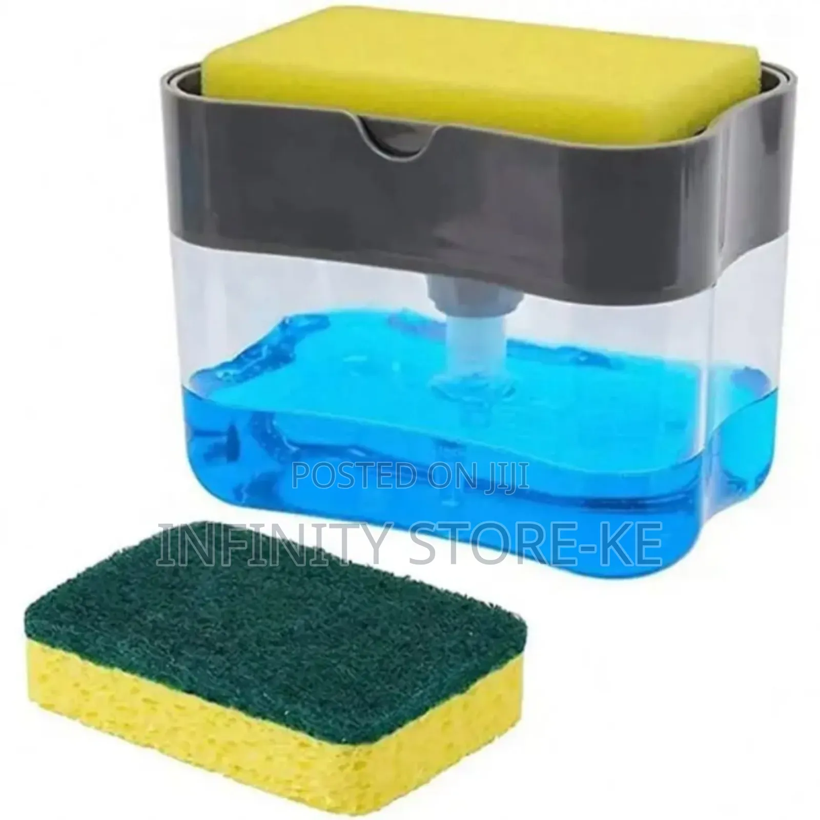 Automatic Soap
Pump With Sponge Dispenser
