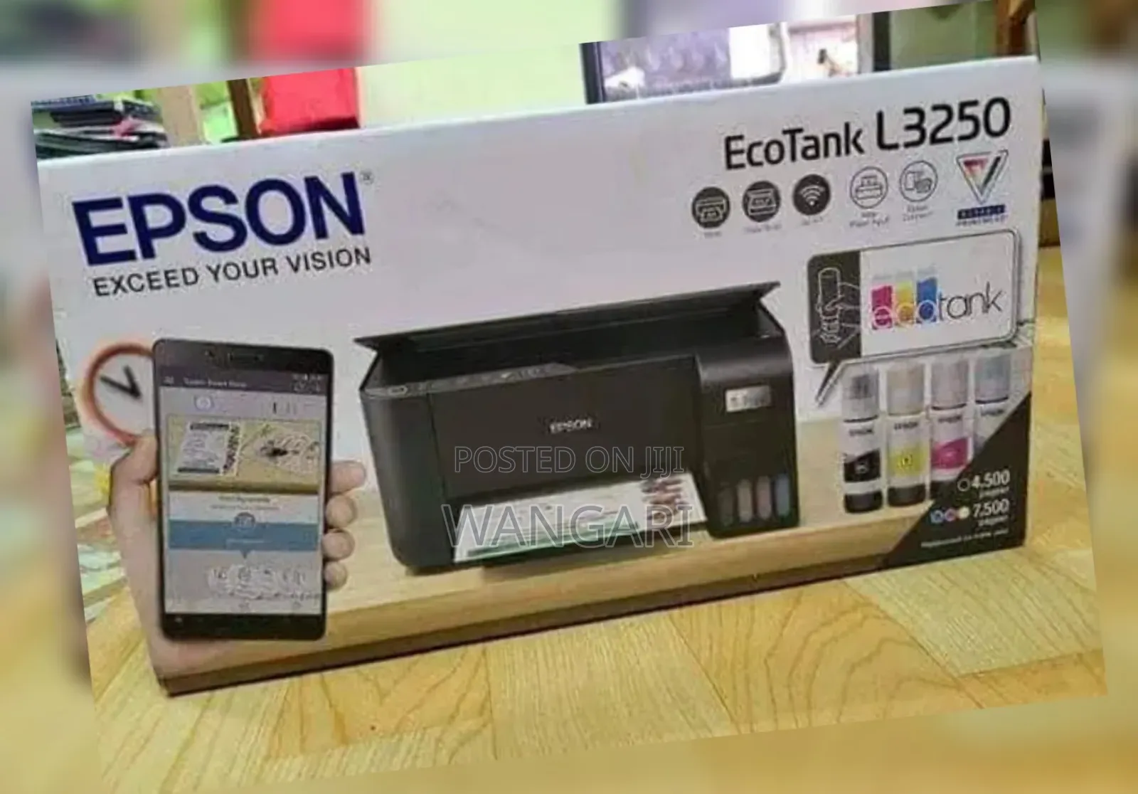 Now Available, Epson Printer L3250, Share Your Phone Number