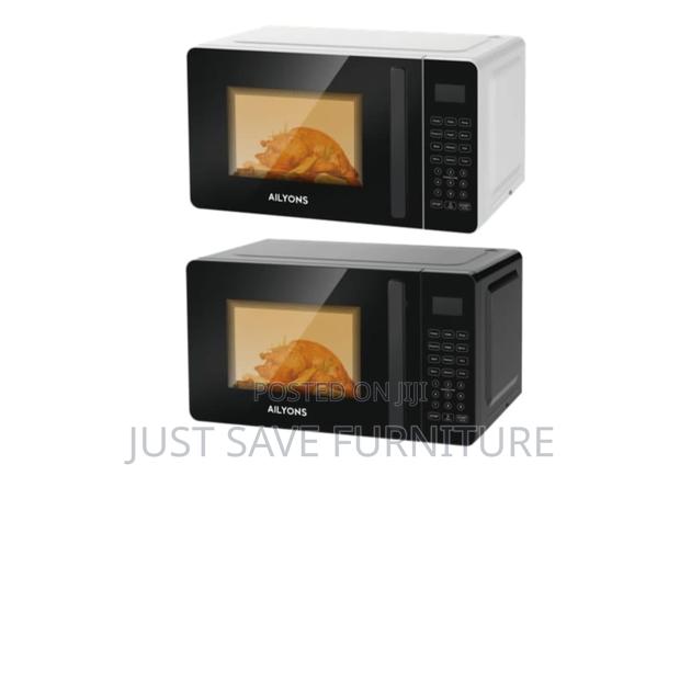 Ailyons Digital Microwave Oven – 20l Fast Heating (Black / White)
