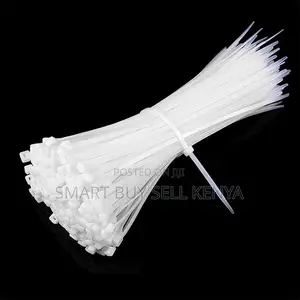 High Tensile Strength 100 Pieces of Self Locking Cable Ties Tie Wraps