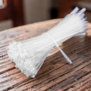 Highly Durable 100 Pieces of Self Locking Cable Ties Tie Wraps