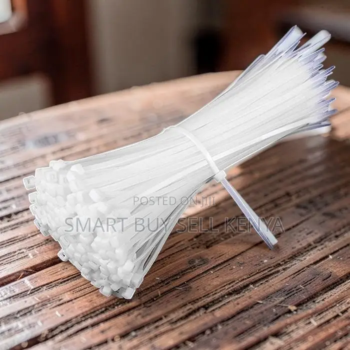 Highly Durable 100 Pieces of Self Locking Cable Ties Tie Wraps