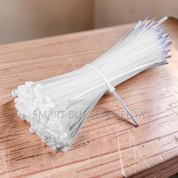 Long Lasting Performance 100 Pieces Self Locking Cable Ties Tie Wraps