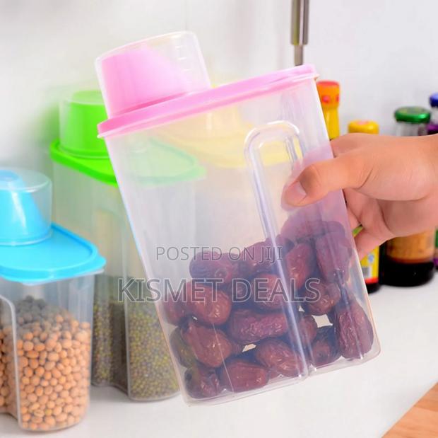 2l Cereal Container With Cover - thumbnail 3