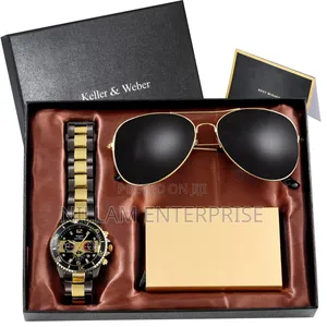 Men Gold Minimalist Luxury Gift Set*