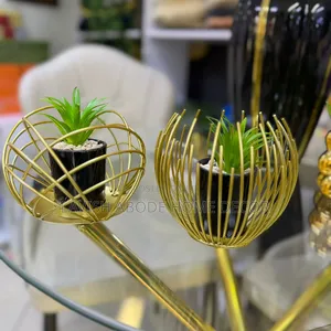 Gold Wired Decorative Succulent