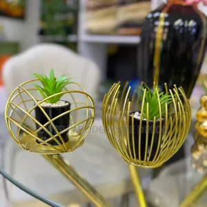Gold Wired Decorative Succulent