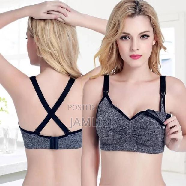 Comfortable Nursing Bras – Breastfeeding Maternity Bra - Kk - thumbnail 3