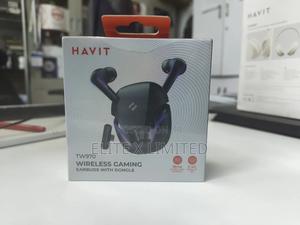 Havit Tw970 Wireless Charging Earbuds With Dongle - main view
