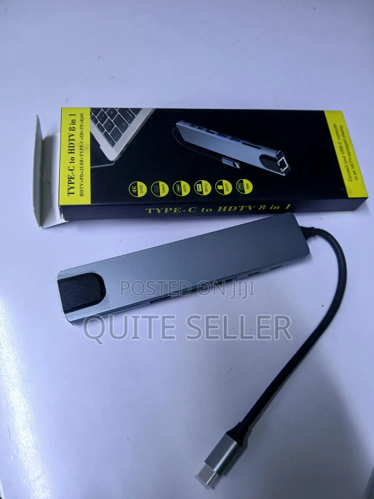 Usb Hub 8 in 1 Usb Type-C Adapter