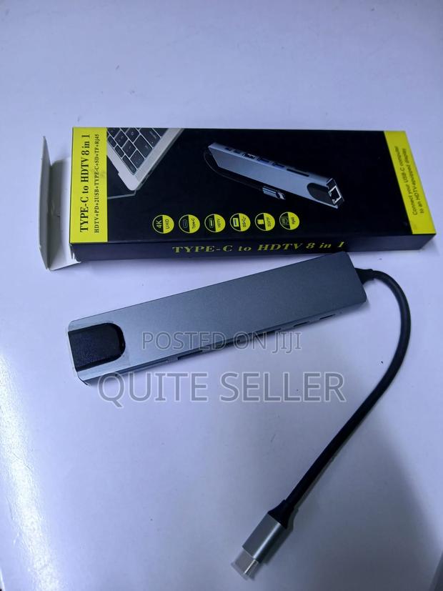 Usb Hub 8 in 1 Usb Type-C Adapter - main view