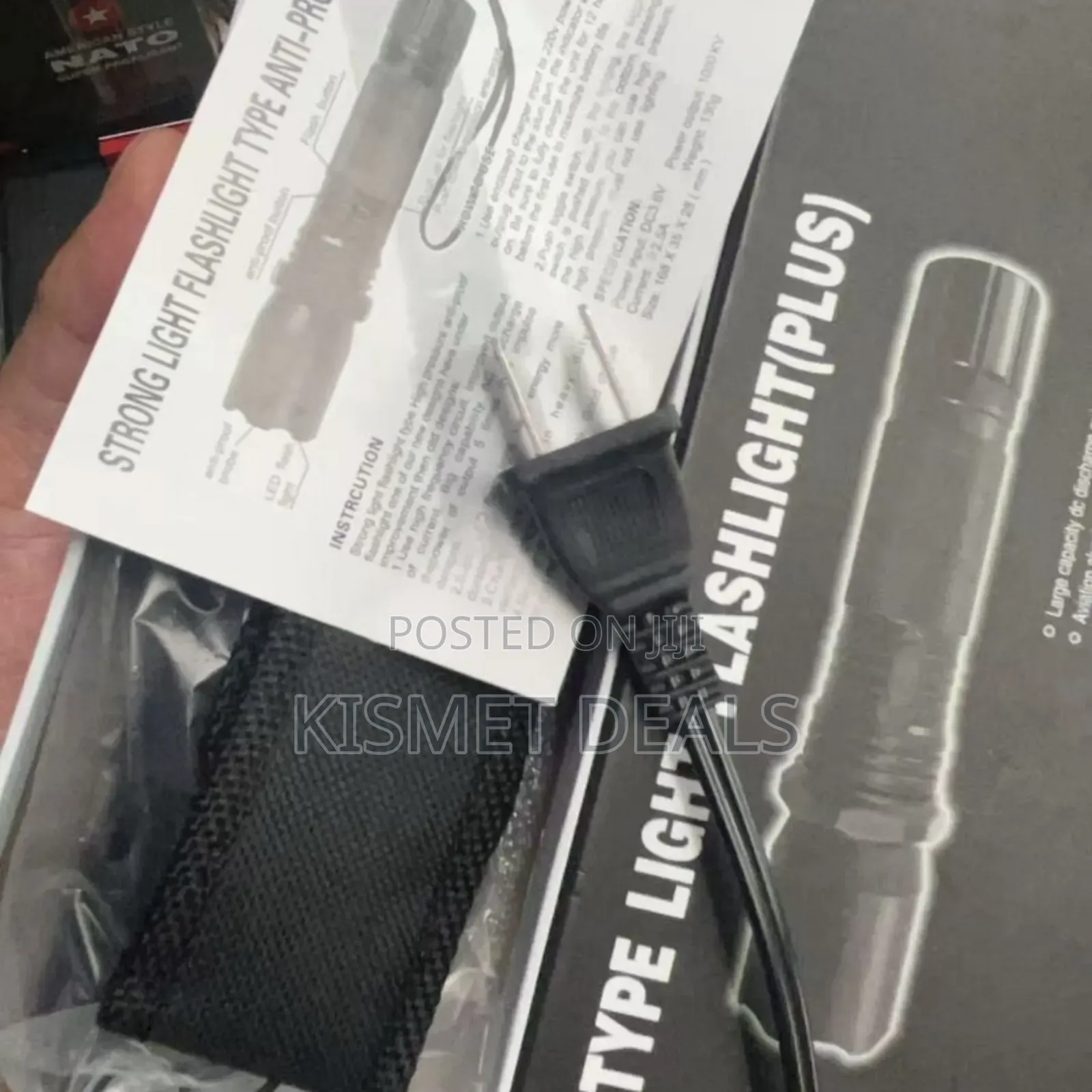 Self Defense 1101 Type Plus Security Shock Flashlight