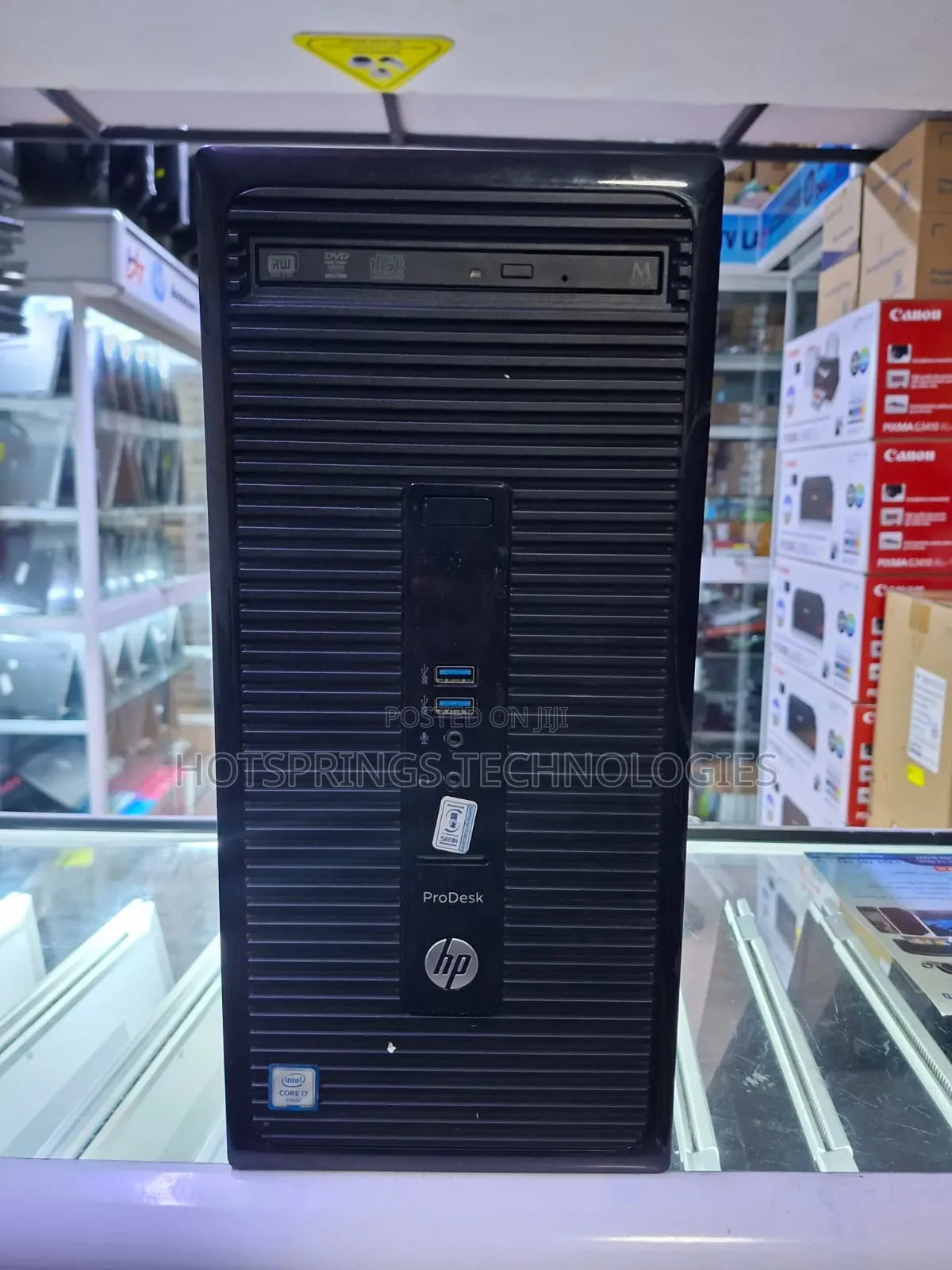Desktop Computer HP 8GB Intel Core i7 HDD 500GB