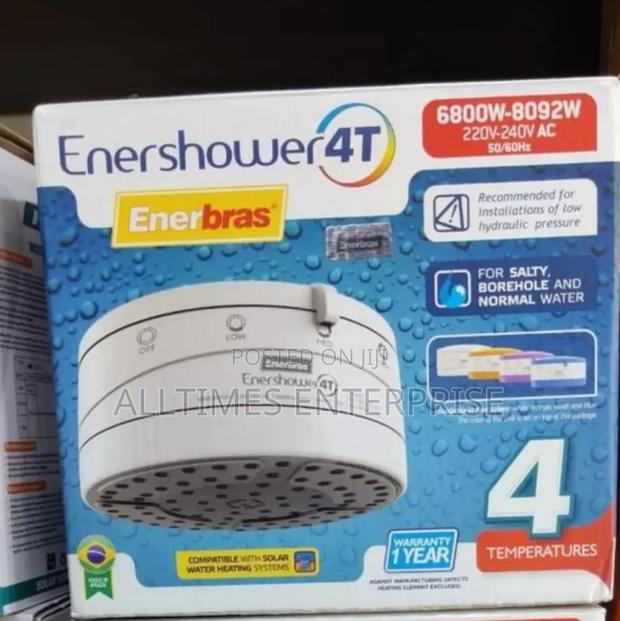 Enerbras Enershower 4 Temperature Instant Shower Water Heater