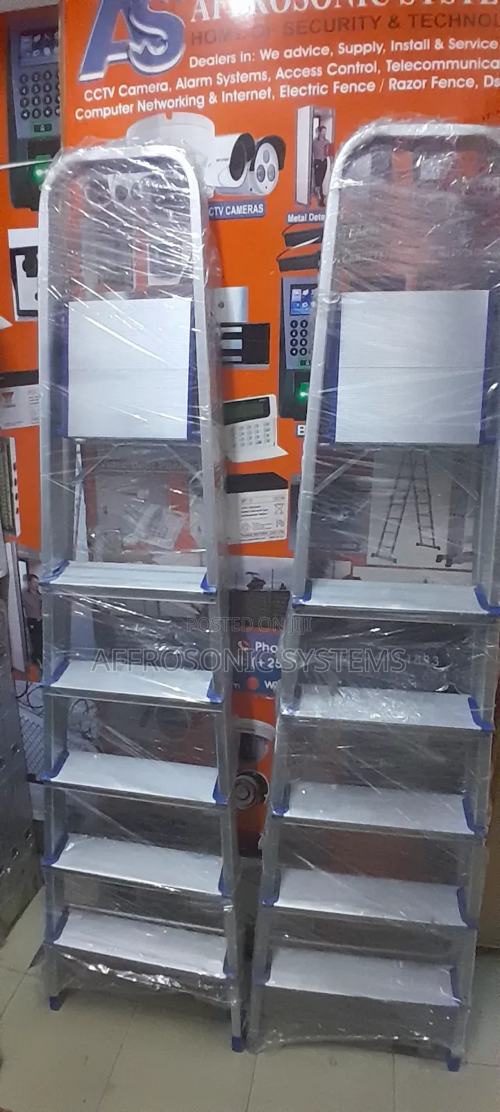 Heavy Gauge Aluminium 6 Step Ladder