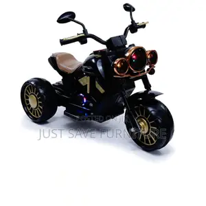 Kids Electric 3-Wheel Motorcycle Ride-on Toy With Lights