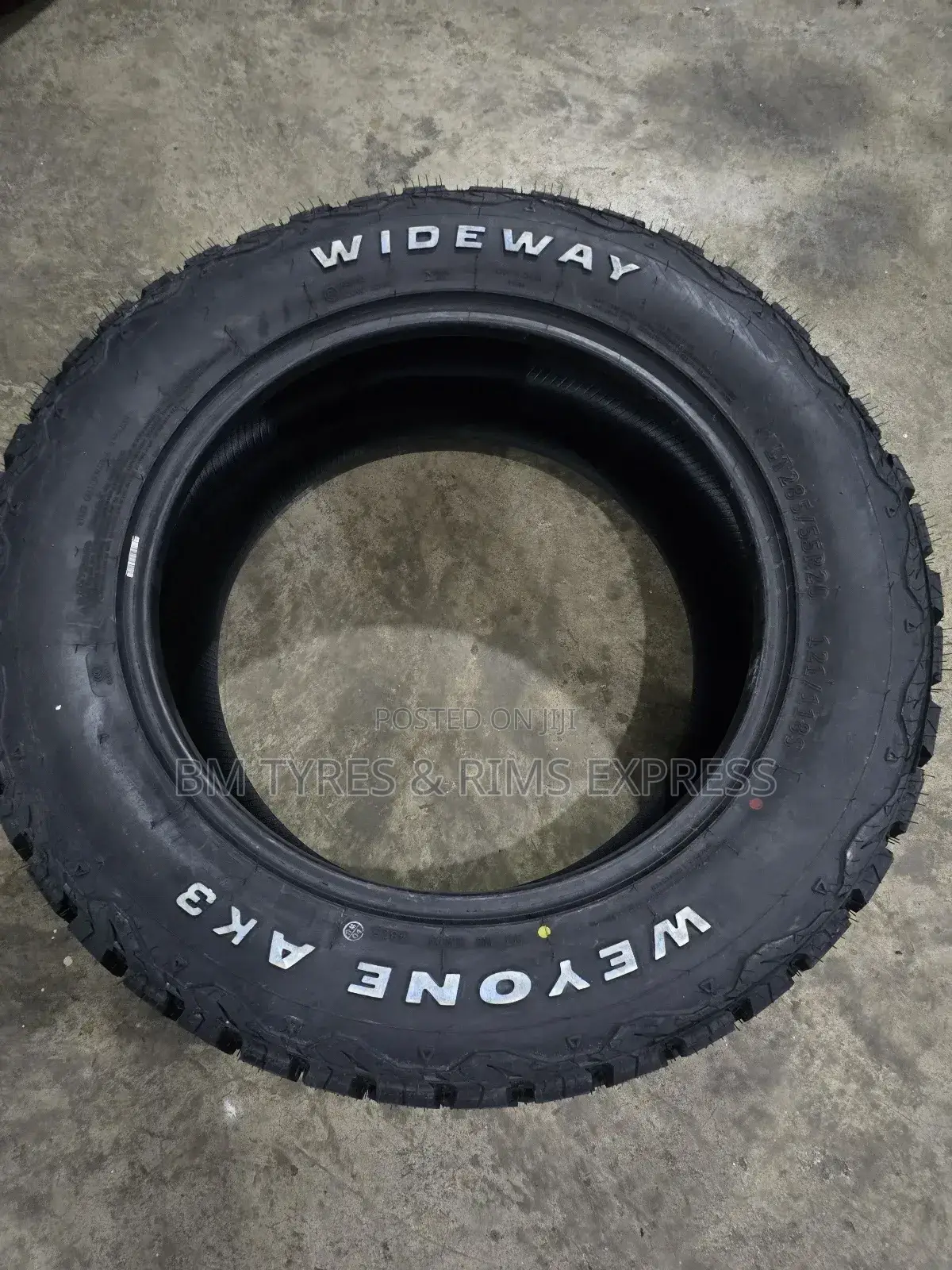 285 /55 R20 Wideway Tyres (All Terrein)