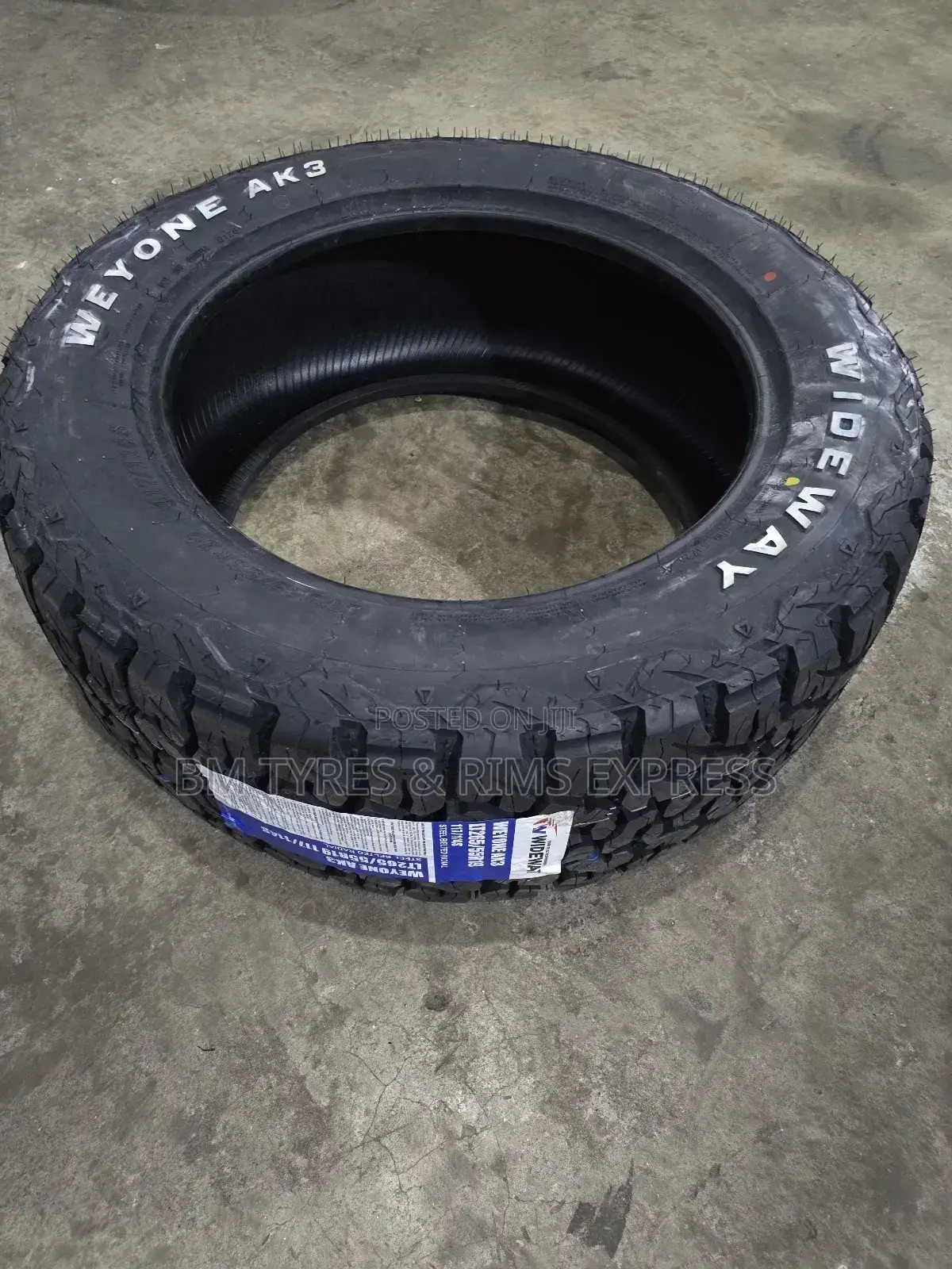 265 /55 R19 Wideway Tyres (All Terrein)