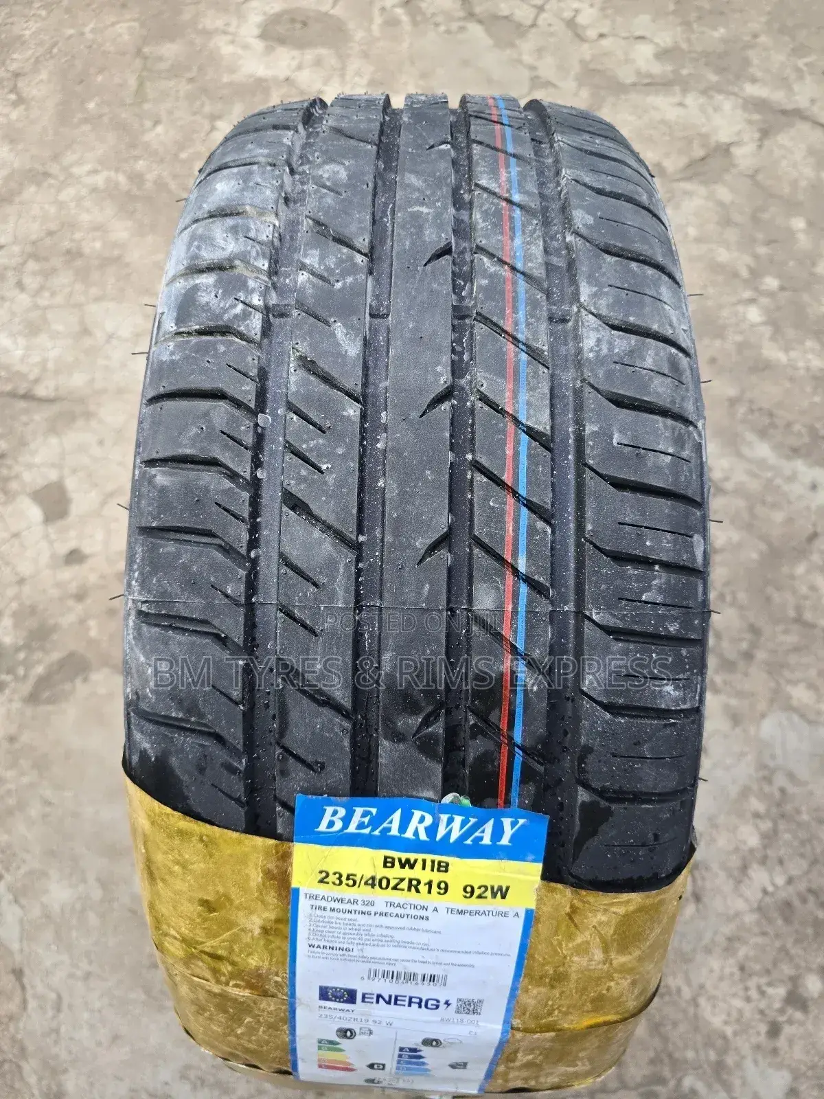 235 /40 R19 Bearway Tyres(Highway) Bw11b.