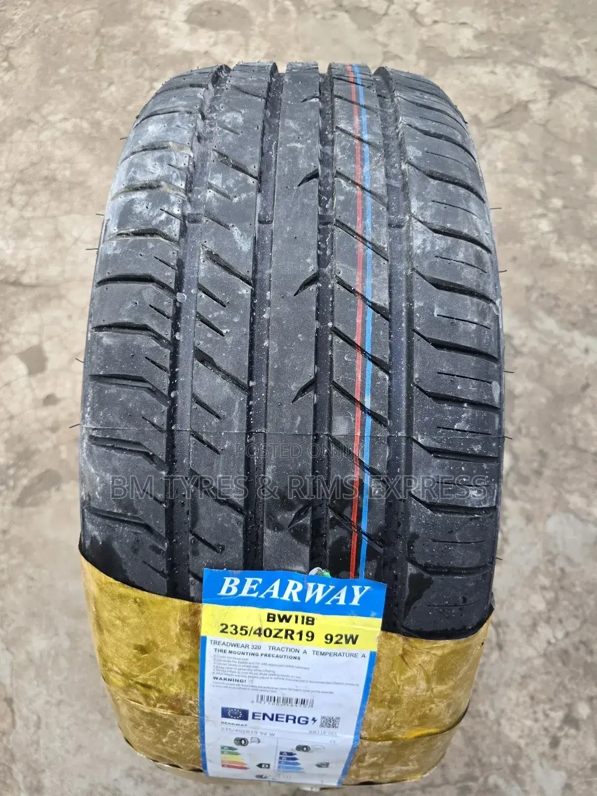 235 /40 R19 Bearway Tyres(Highway) Bw11b.