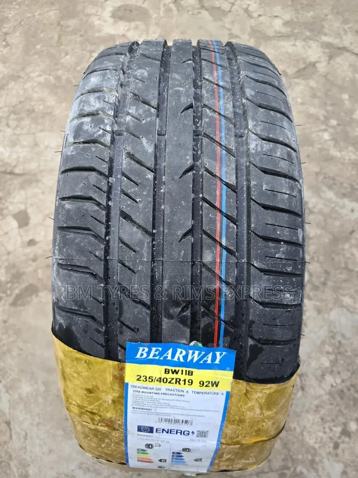 235 /40 R19 Bearway Tyres(Highway) Bw11b.