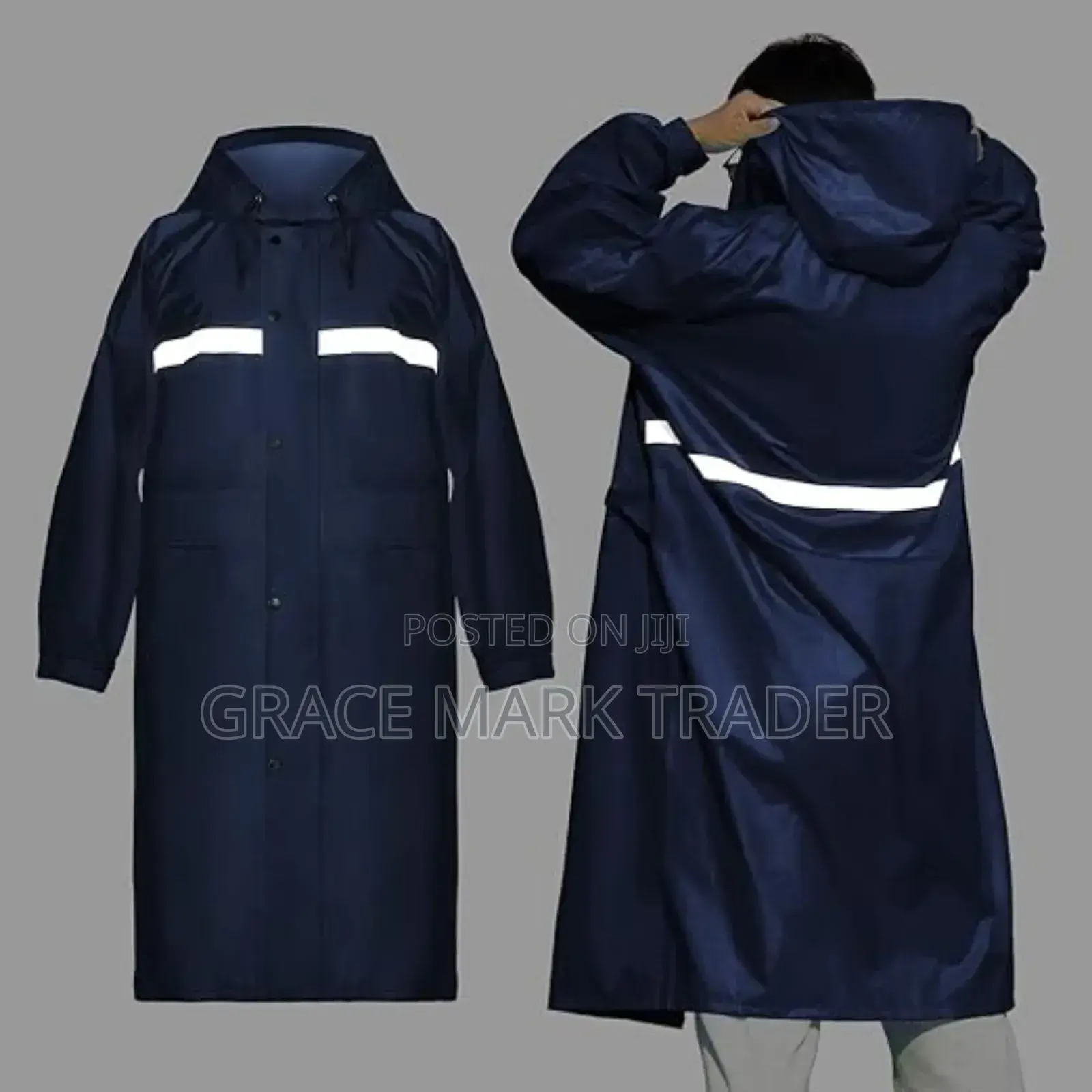 Adult Rain Coat With Cap