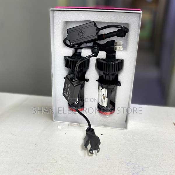 First Class 2x Y7 H4 9003 Super White Mini Led Projector Bulbs