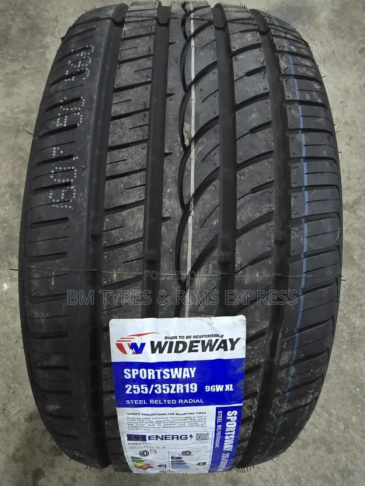 255 /35 R19 Wideway Tyres.