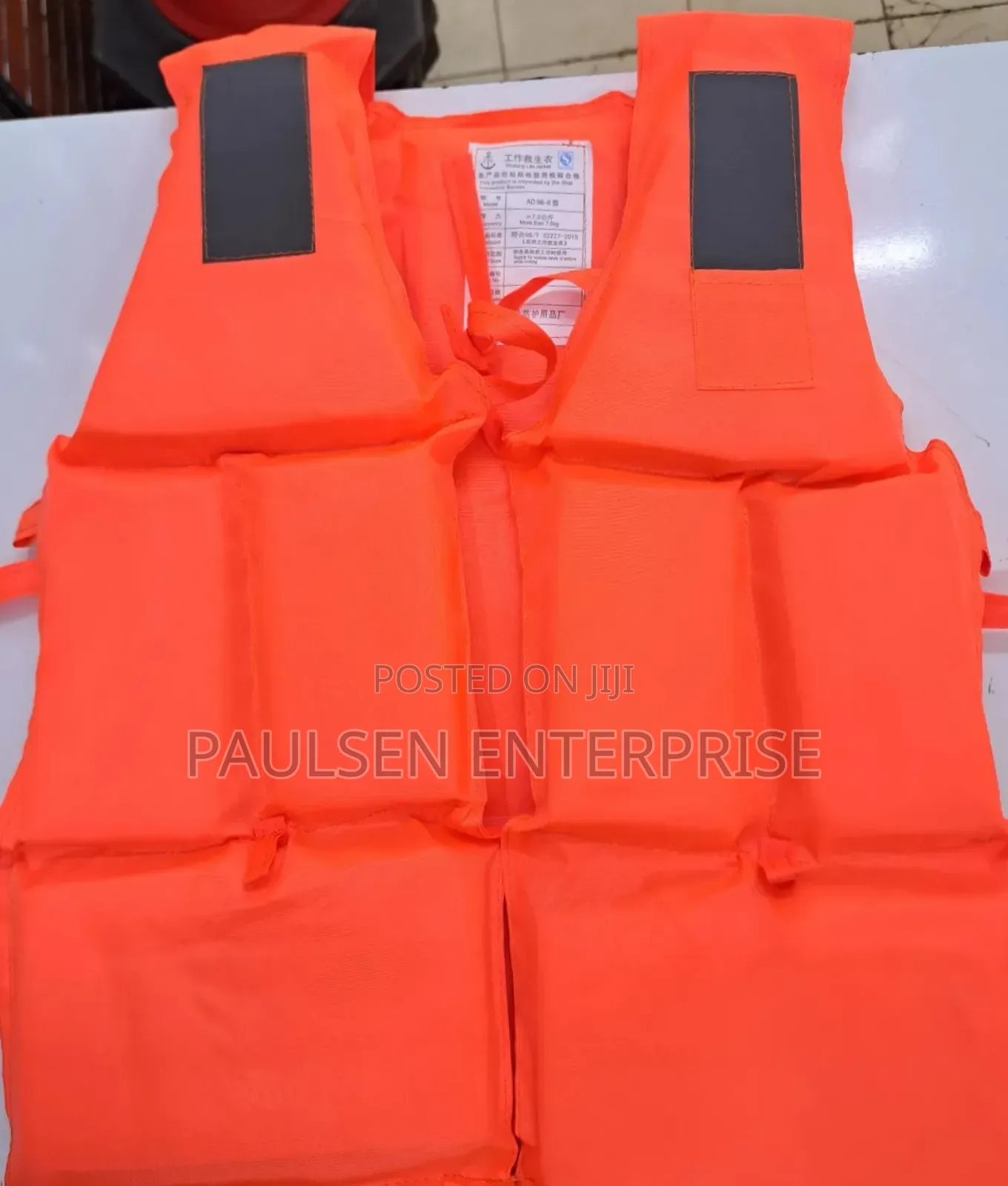 Life Saver Jacket With Reflector Strip