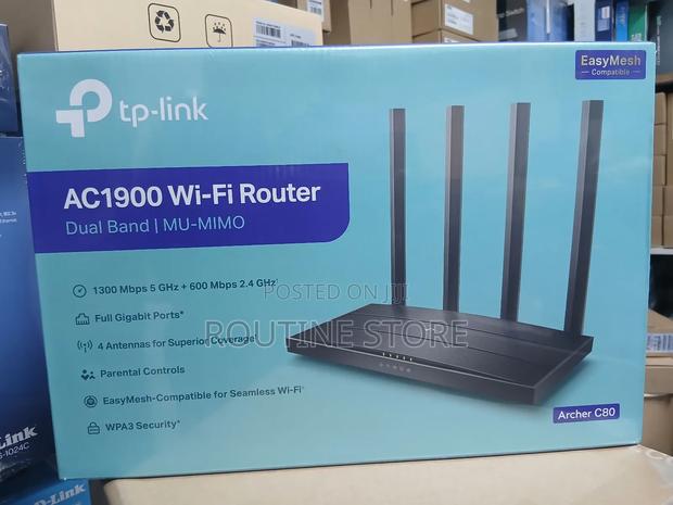 Tplink Router Archer C80 - main view