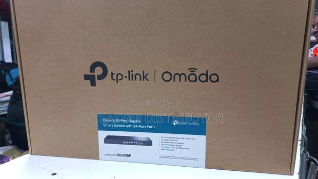Tp-Link Sg2428p 24 Port Switch - main view