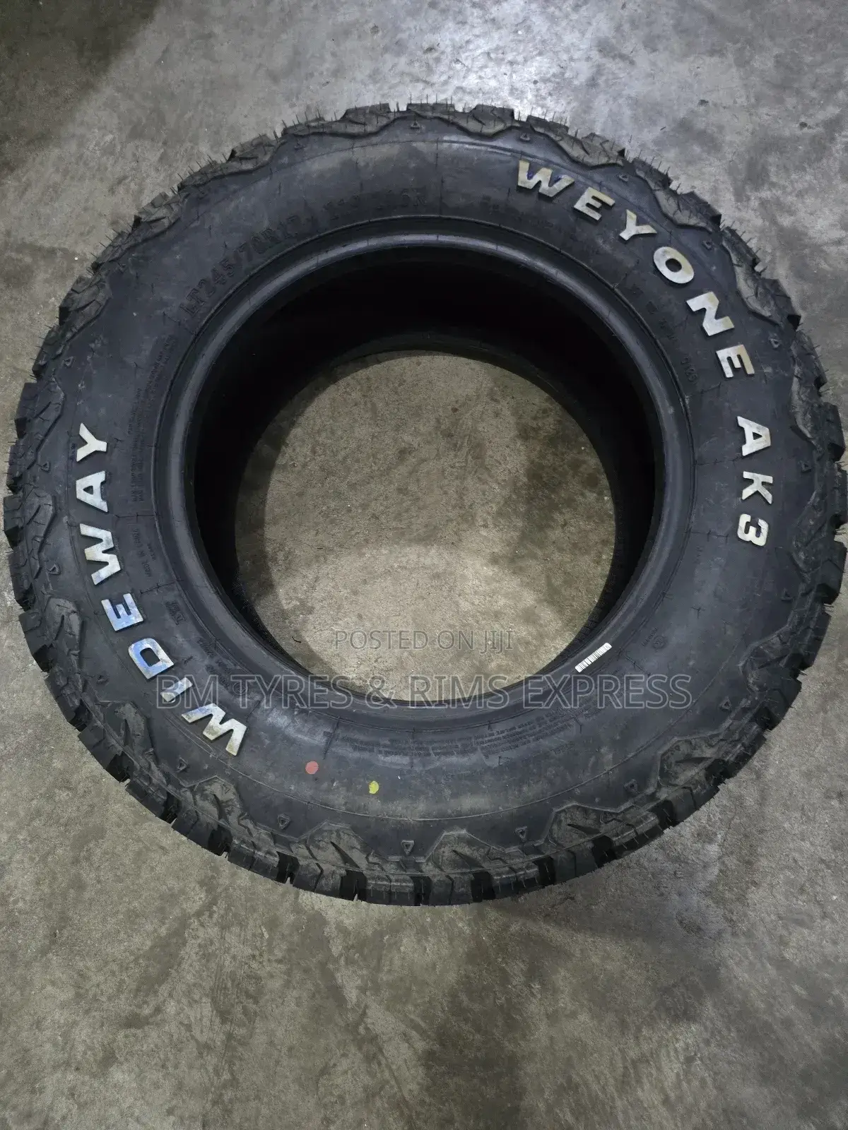 245 /70 R17 Wideway Tyres (All Terrein) Commercial