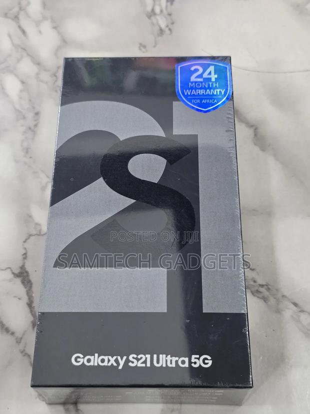 New Samsung Galaxy S21 Ultra 5G 256 GB Black