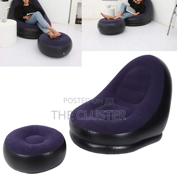 *Inflatable Seat With Foot Rest* - main view