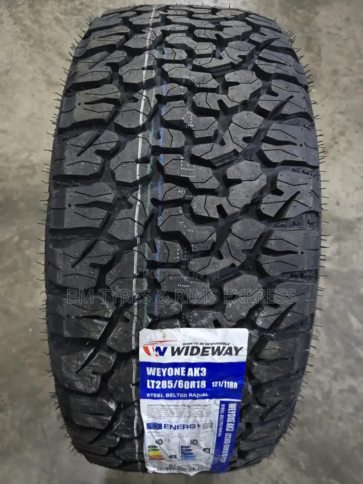 265 /60 R18 Wideway Tyres (All Terrein)