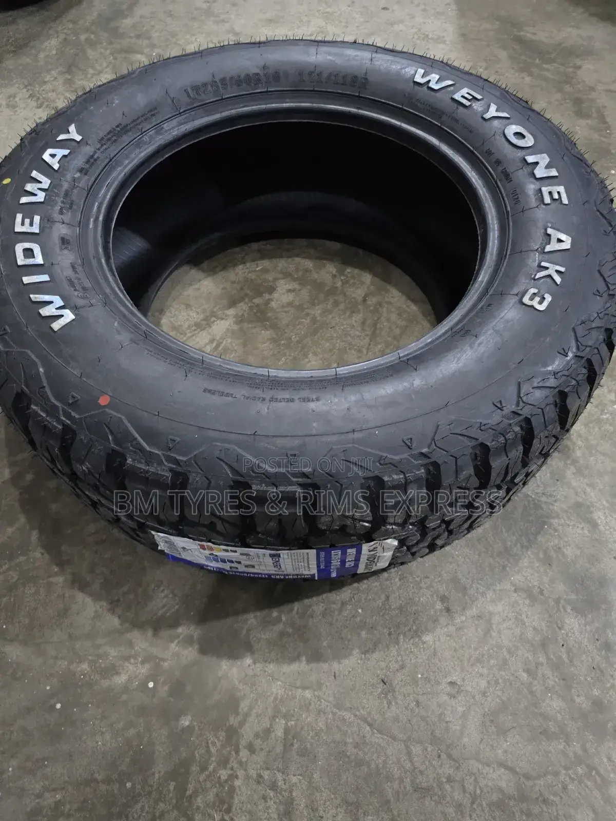 265 /60 R18 Wideway Tyres (All Terrein)