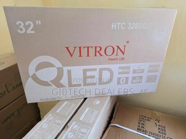 Vitron Htc3288qs 32 Qled Bluetooth Smart Android Tv - thumbnail 5