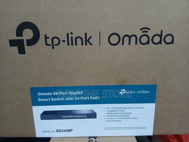 Tplink Switch 24port Sg2428p - main view