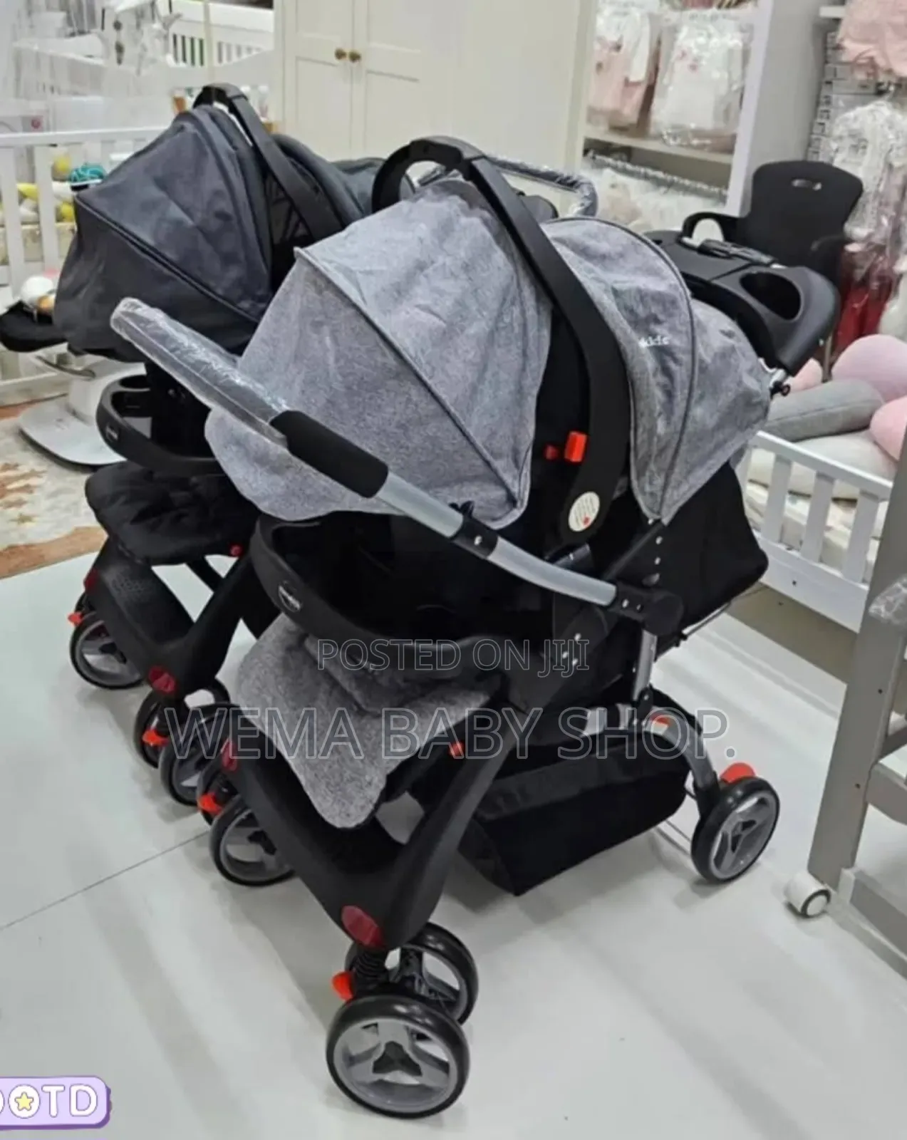 Mamakids 2-in-1 Baby Stroller Travel System