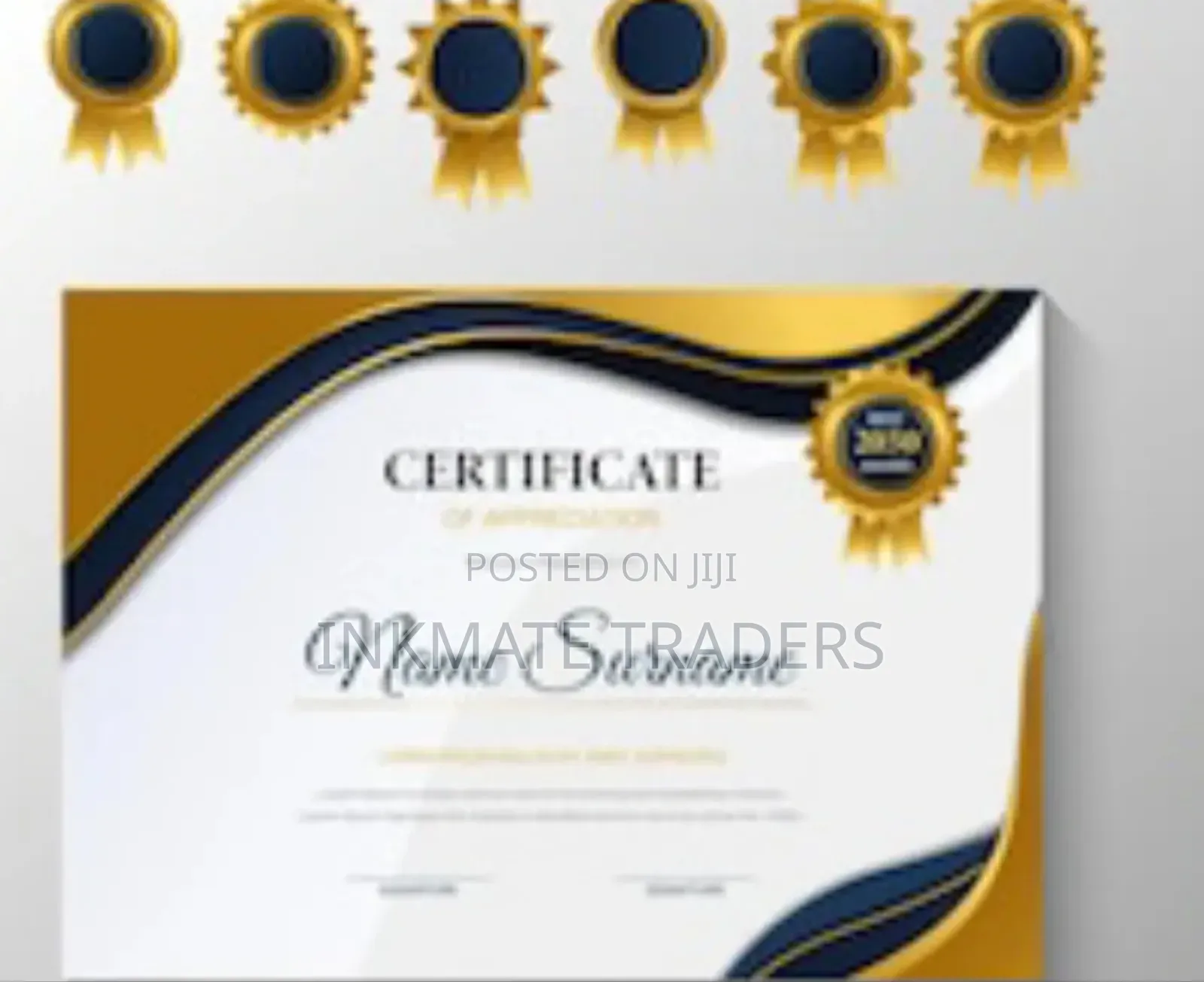 Custom Certificate Printing